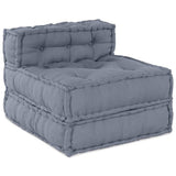 Modular Sofa 4 pcs Grey Fabric 3315094