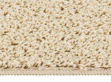 Shaggy Rug Cream 140x200 cm Anti Slip 340389
