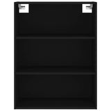Highboard Black 69.5x34x180 cm Engineered Wood 3189518