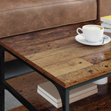 Coffee Table Old Wood 90 x 49 x 40 cm Engineered Wood 886243