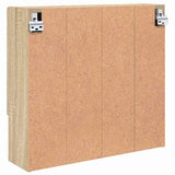 Mirror Cabinet Sonoma Oak 59 x 17 x 55 cm Engineered Wood 883366