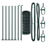 Welded Wire Fence with Concrete Base 10 x 0.4 m 3350809