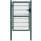 2D Fence Gate Green 100x140 cm 141750