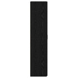 Highboard 2 pcs Black Oak 70 x 42.5 x 185 cm 3365593