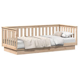 Day Bed without Mattress 90x200 cm Solid Wood Pine 868206
