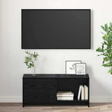 TV Cabinet Set Black Oak 90 x 35 x 40 cm Engineered Wood 875233