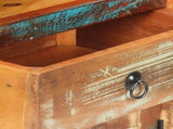 Highboard 45x32x110 cm Solid Reclaimed Wood 320465