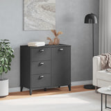 Sideboard VIKEN Anthracite Grey 80x40x80 cm Engineered Wood 374940