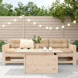 Garden Table 100x50x75 cm Solid Wood Pine 844908