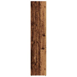 Book Cabinet Old Wood 36x30x143 cm Engineered Wood 855776