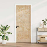 Interior Door ORKDAL Brown 83 x 232 cm Plywood 4102669