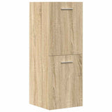 4 Piece Bathroom Furniture Set Sonoma Oak Engineered Wood 3325026