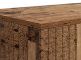 Console Table Striped Old Wood 155 x 29 x 74 cm Engineered Wood 899893