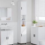 Bathroom Cabinet White 30 x 35 x 192 cm Engineered wood & Metal 883334