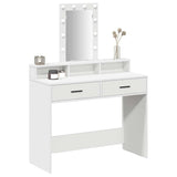 Dressing Table White 100 x 41 x 140 cm Engineered Wood 865172