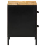 Bedside Cabinet 2 pcs Brown and black 40 x 35 x 50 cm 4019638
