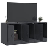 TV Cabinet Anthracite 99x39x44 cm Steel 841645