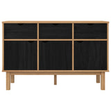 Sideboard OTTA Brown and Black 114 x 43 x 73.5 cm 42041755