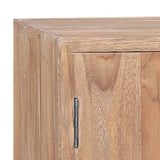 Side Cabinet 110x30x75 cm Solid Teak 285314