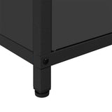 Kitchen Storage HATTEM Black 90 x 50 x 53 cm Steel 874996
