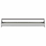 Chicken Feeding Trough Silver 108 x 20.5 x 20 cm 874614