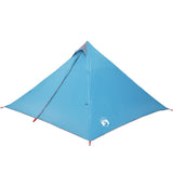 ZNTS Family Tent Tipi 7-Person Blue Waterproof 94711