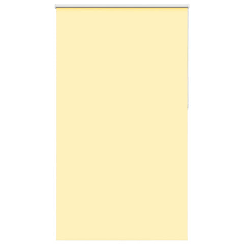 ZNTS Roller Blind Blackout Yellow 135x230 cm Fabric Width 131.6 cm Polyester 4012123