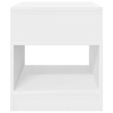 End Table 2 pcs White 40.5 x 40 x 45 cm Engineered Wood 890913