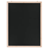Wall-Mounted Blackboard Cedar Wood 60x80 cm 246429