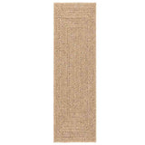 Rug ZIZUR 80x250 cm Jute Look Indoor and Outdoor 4006152