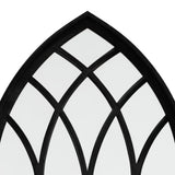 Mirror Black 100x45 cm Iron for Indoor Use 3093532
