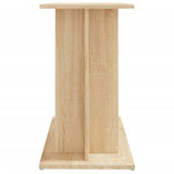 Aquarium Stand Sonoma Oak 80x35x60 cm Engineered Wood 833578