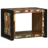 Wall Cube with Shelf Brown 55 x 35 x 40 cm Solid Reclaim wood 4016009