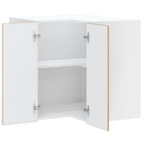 Kitchen Wall Corner Cabinet Kalmar Artisan Oak Engineered Wood 853626