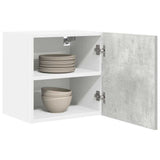 Hanging Cabinet 2 pcs Concrete Grey and White 40 x 31 x 40 cm 884137