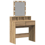 Dressing Table Artisan oak 80 x 41 x 144.5 cm Engineered wood 862301