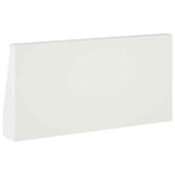 Retaining Wall 6 pcs 40 x 12 x 40 cm Steel White 3449143