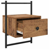 Bedside Cabinet 2 pcs Old Wood 35 x 30 x 51 cm Engineered Wood 882164