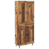 Highboard 2 pcs Old Wood Engineered Wood 3415721
