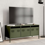 TV Cabinet Olive Green 101.5x39x43.5 cm Cold-rolled Steel 851230