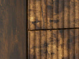 Bedside Cabinet Smoked Oak 43 x 41 x 63.5 cm Engineered Wood 895250