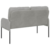 Sofas with Cushion 110cm Light Grey Plywood 42023455