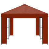 Garden Gazebo 6 x 3 m Terracotta Polyester and Steel 190 3376010