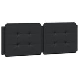 Bed Frame without Mattress "Zadar" Black 140x190 cm Faux Leather 3208177