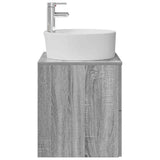 Wall-Mounted Sink Vanity Grey Sonoma 49.5 x 44.5 x 65 cm 890299