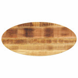 Table Top 110x40x3.8 cm Oval Solid Wood Mango 370831