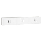 Wall-mounted TV Cabinets 3 pcs White 80x34.5x40 cm 3188358