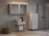 Bathroom Cabinet Set 4 pcs White Engineered Wood 3407367
