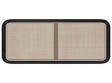 Headboard with Headboard Black 100 x 55 x 3 cm Rattan 42011568
