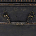ZNTS Wooden Treasure Chest Large Black 60797